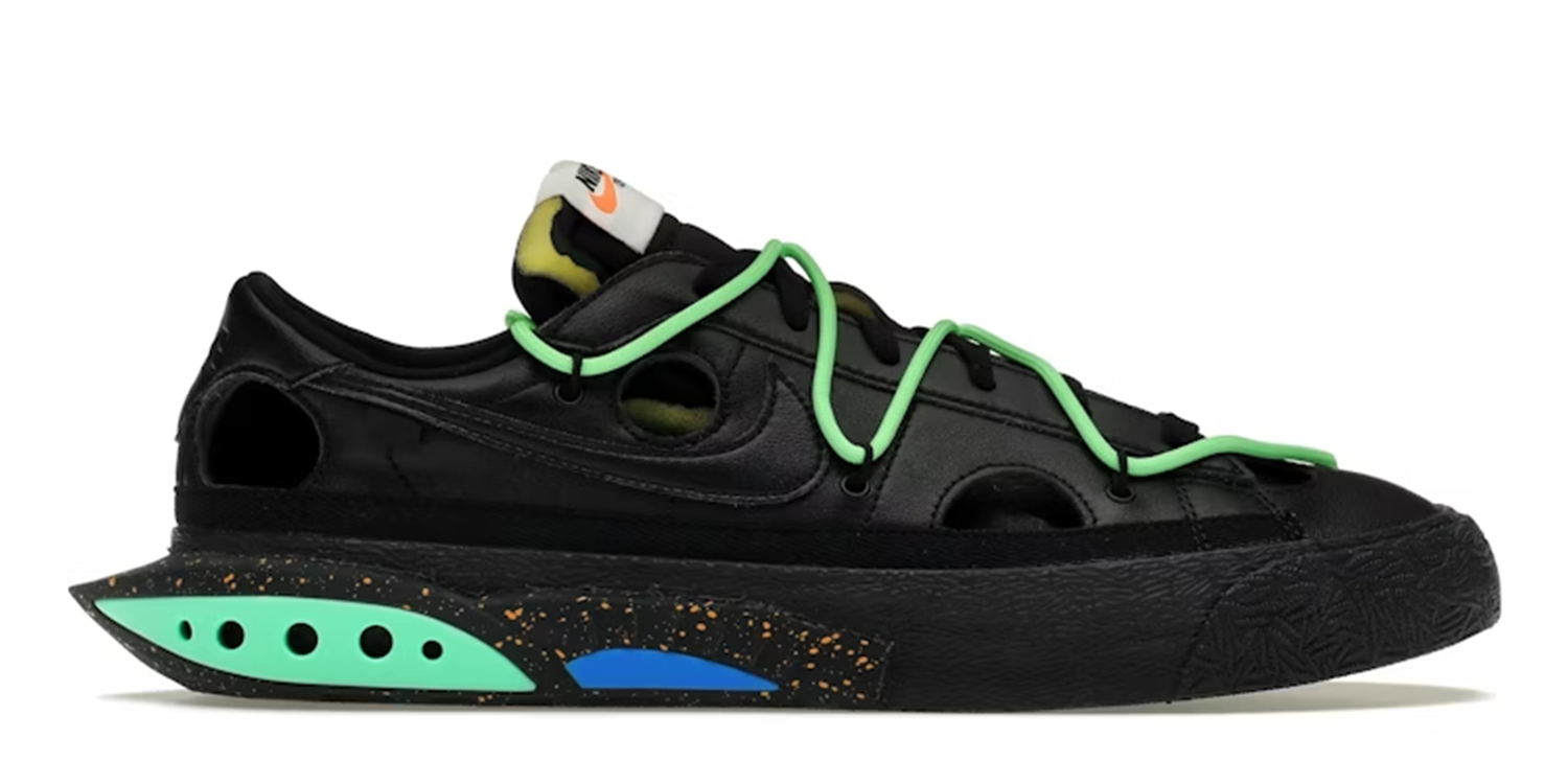 Nike Blazer Low Off White Electro Green EU46-US12-UK11