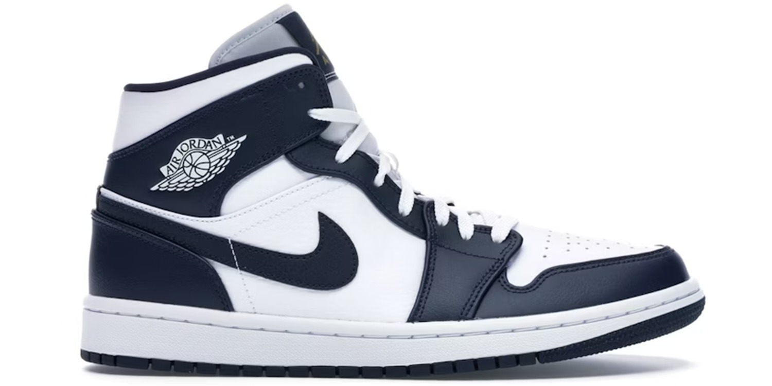 Jordan 1 Mid Obsidian EU46-US12-UK11