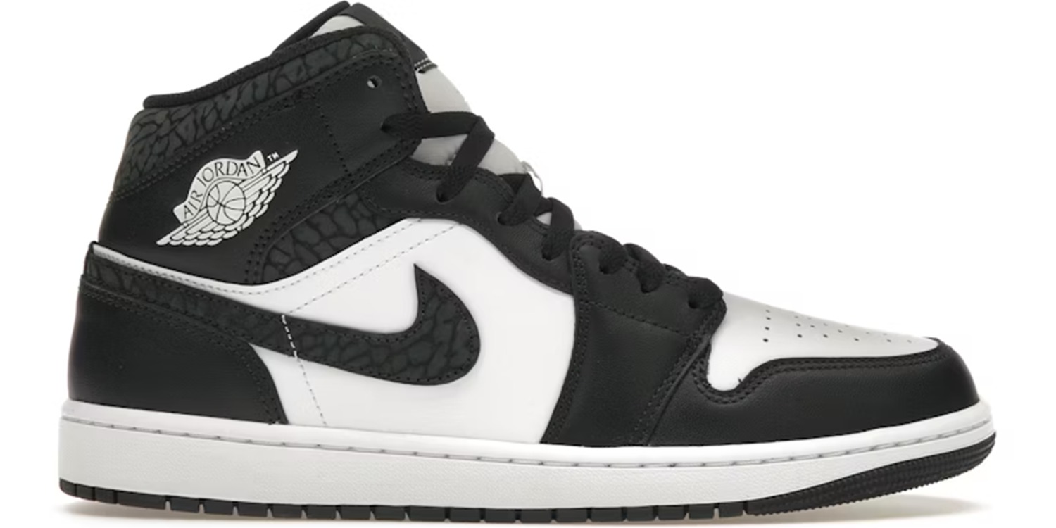 Jordan 1 Mid Panda Elephant EU46-US12-UK11