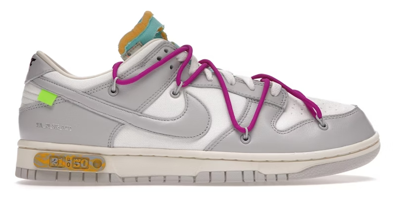 Nike Dunk Low Off-White LOT 21 EU46-US12-UK11